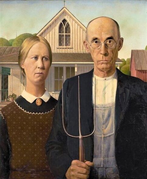 American Gothic - Grant Wood