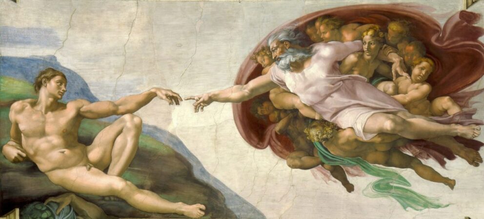 Η δημιουργία του Αδάμ (The Creation) - Michelangelo