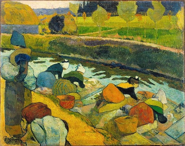 Washerwomen - Paul Gauguin
