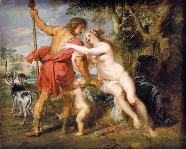 Venus and Adonis - Peter Paul Rubens