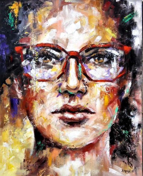 Woman with glasses - Χαραυγή