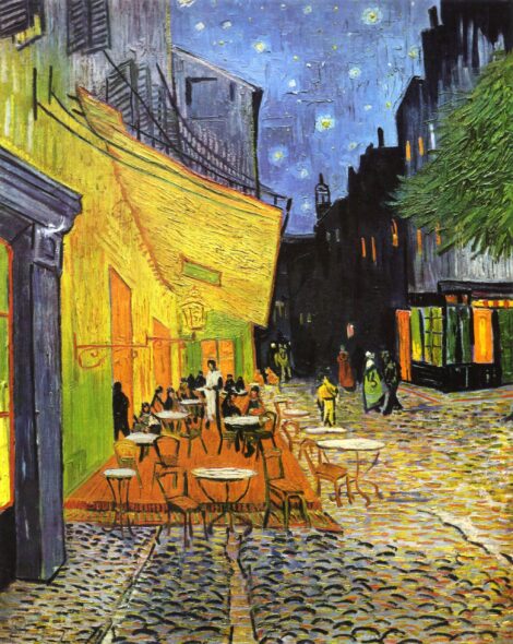 Cafe terrace at night - Vincent Van Gogh