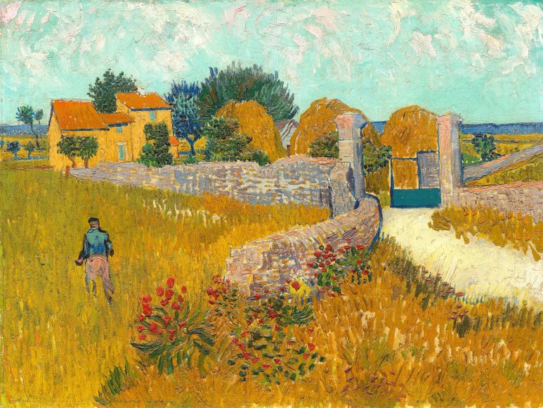 Farmhouse in Provence - Vincent Van Gogh