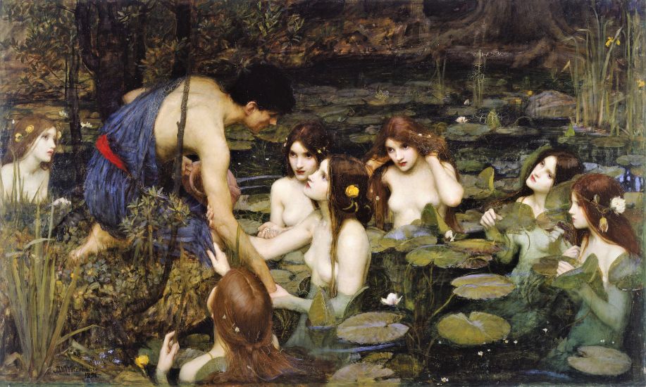 Hylas and the Nymphs - John William Waterhouse