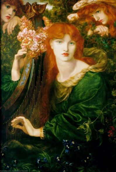 La Ghirlandata - Dante Gabriel Rossetti