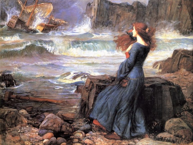 Miranda, The Tempest - John William Waterhouse
