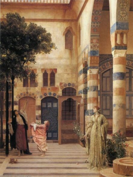 Old Damascus, The Jew's Quarter - Frederic Leighton