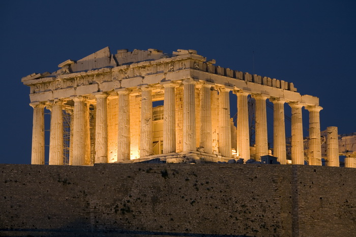 Parthenon at Night (02)
