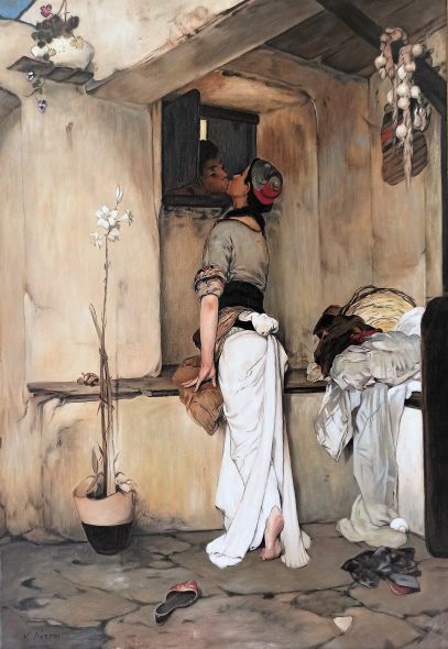 Το φίλημα - Νικηφόρος Λύτρας