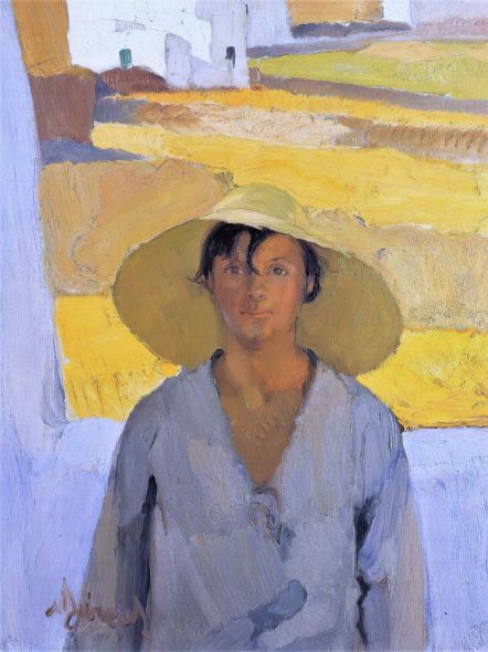 Ψάθινο καπέλο - Νικόλαος Λύτρας