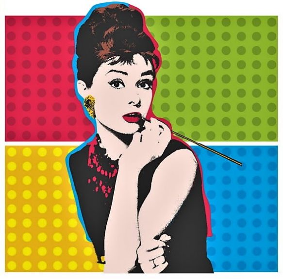 Audrey Hepburn - Pop Art