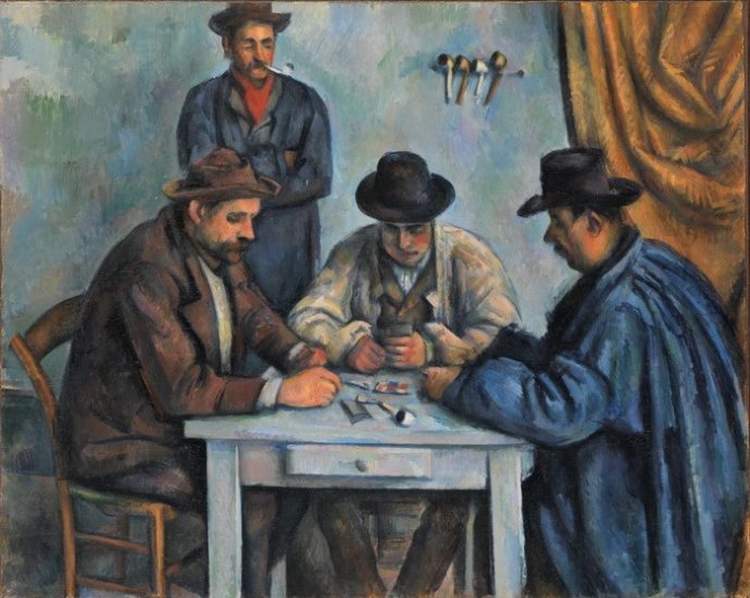 The Card Players - Paul Cezanne