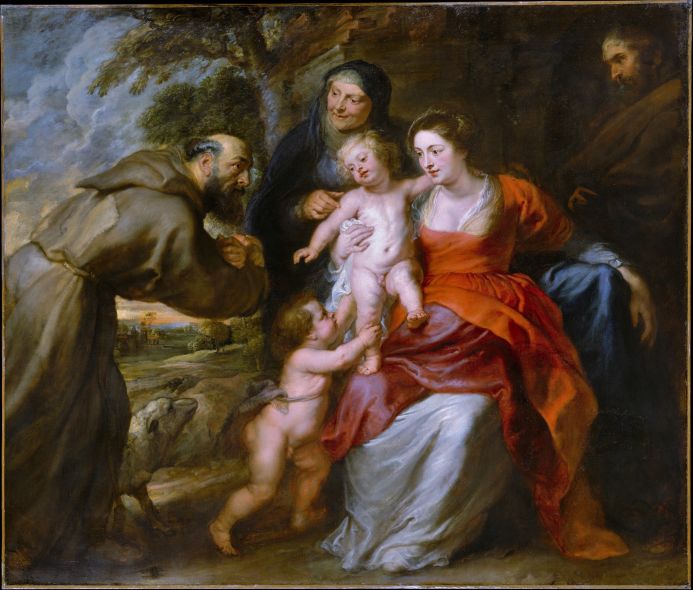 The Holy Family - Peter Paul Rubens