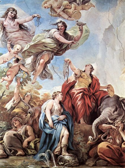 Temperantia - Luca Giordano