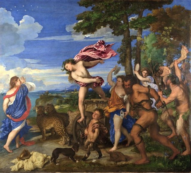 Bacchus and Ariadne - Titian