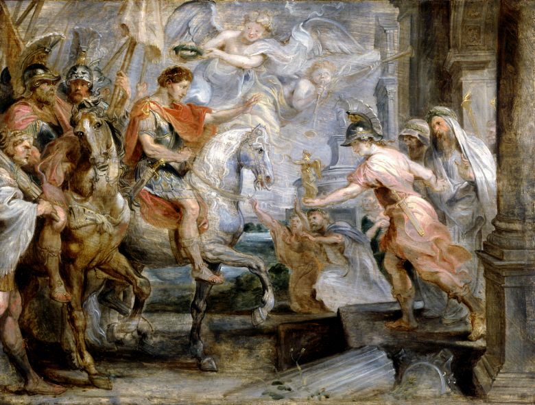 Triumphant Entry of Constantine into Rome - Peter Paul Rubens