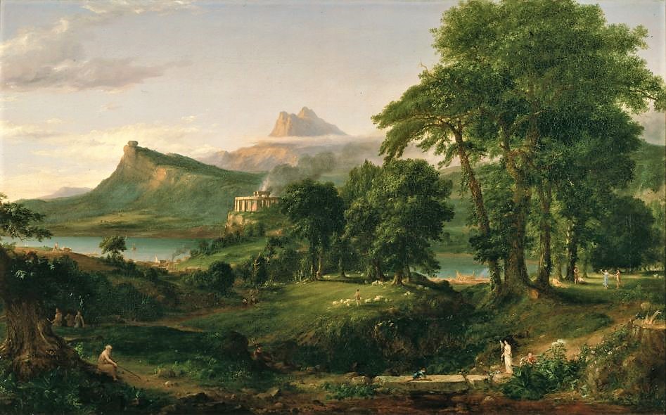 The Pastoral or Arcadian State - Thomas Cole