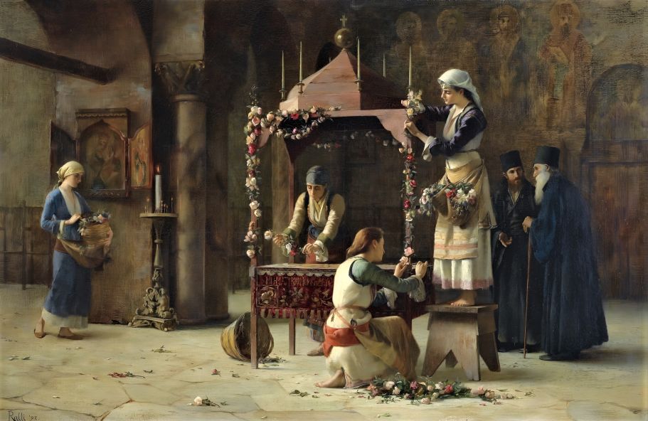 Ο στολισμός του Επιτάφιου - Theodoros Ralli
