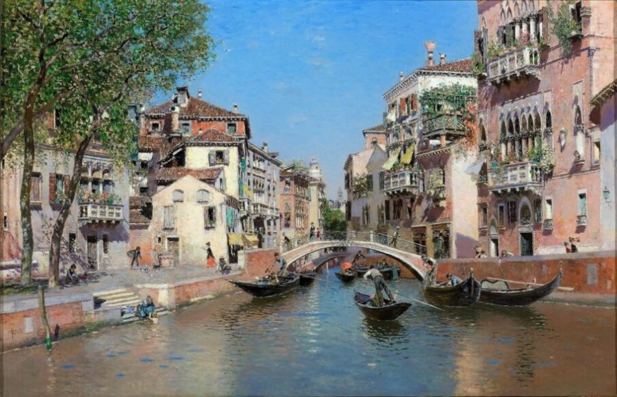 The Sunny Canal, Venice - Martin Rico Ortega