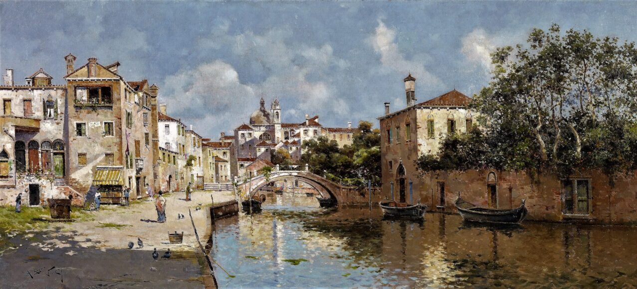 Venetian Canal - Antonio María Reyna