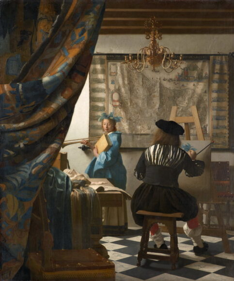 The Allegory of Painting - Johannes Vermeer