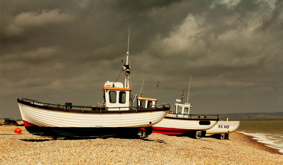 Boats on the coast
