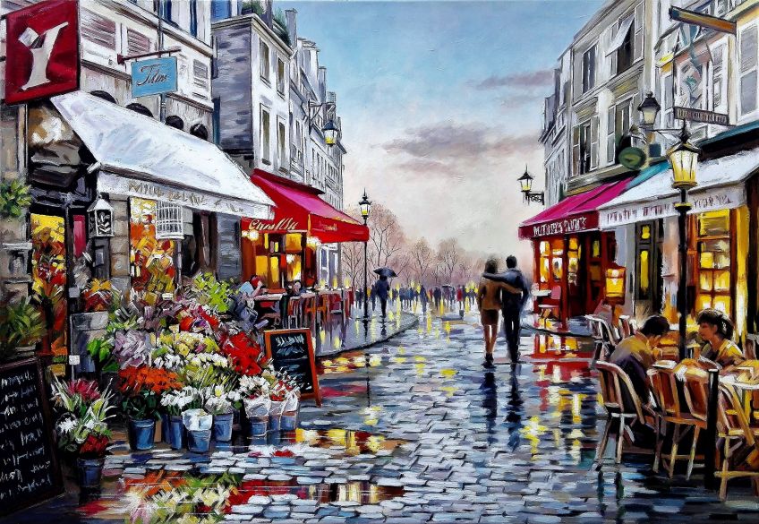 Romantic Walk in the Old Town