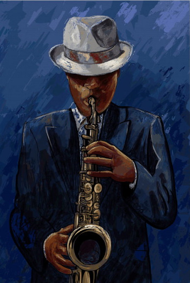Saxophone player