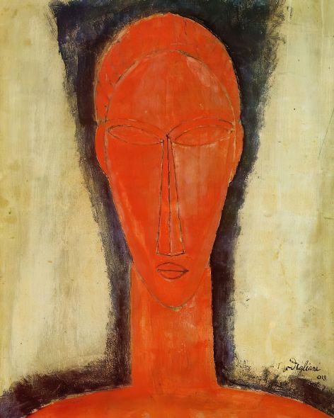 Study of a head - Amedeo Modigliani