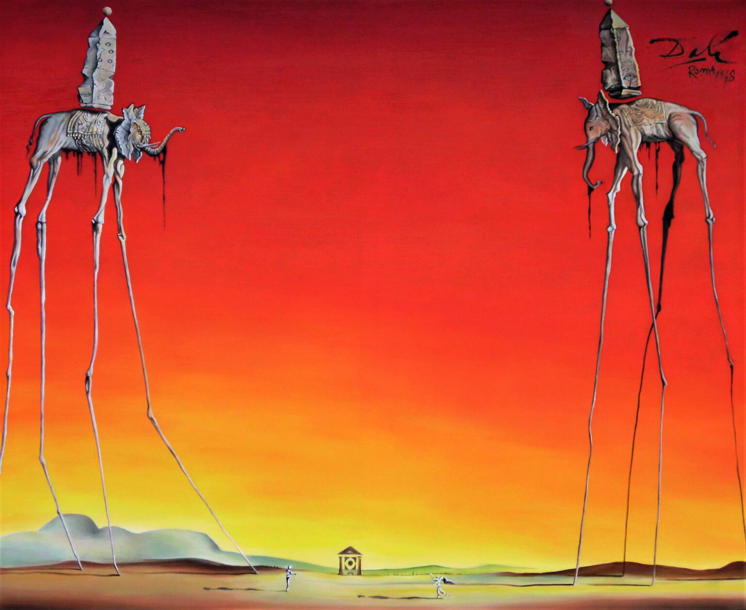 The Elephants Salvador Dali Paper Hearts Gallery the-elephants-salvador-dali-paper-hearts-gallery
