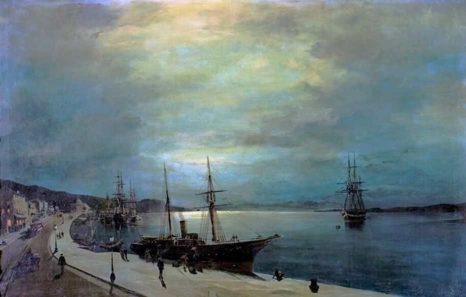 Φεγγαρόλουστο λιμάνι - Κωνσταντίνος Βολανάκης