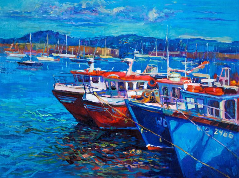 Βάρκες στο λιμάνι