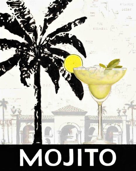 Drinking Mojito