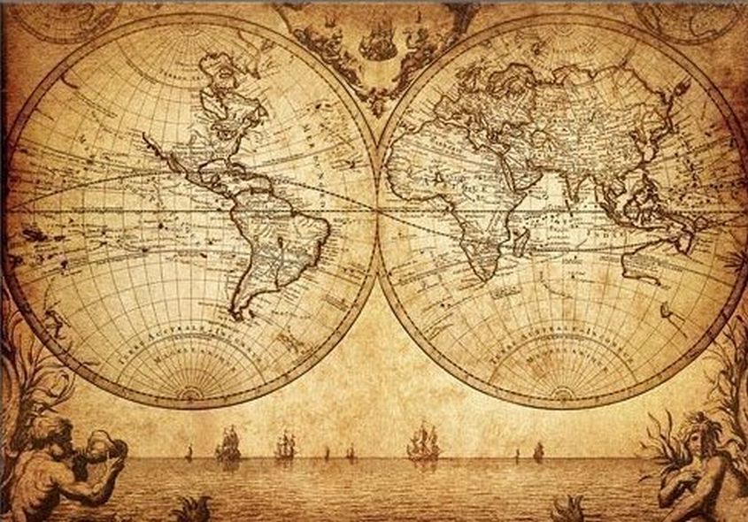 Vintage World Map (02)