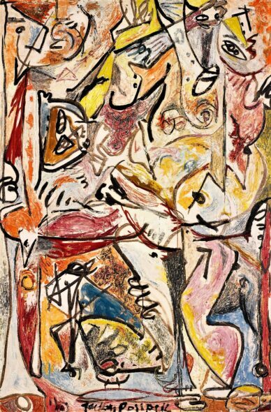 The Blue Unconscious - Jackson Pollock