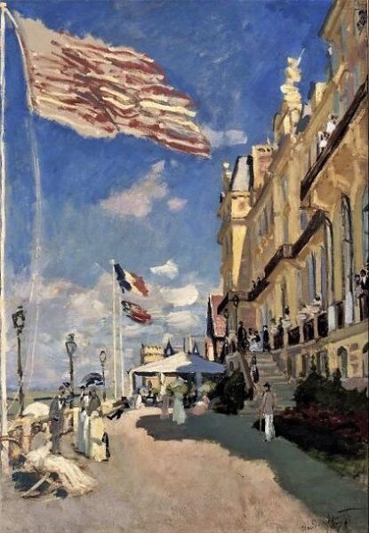 Hotel de Roches Noires, Trouville - Claude Monet