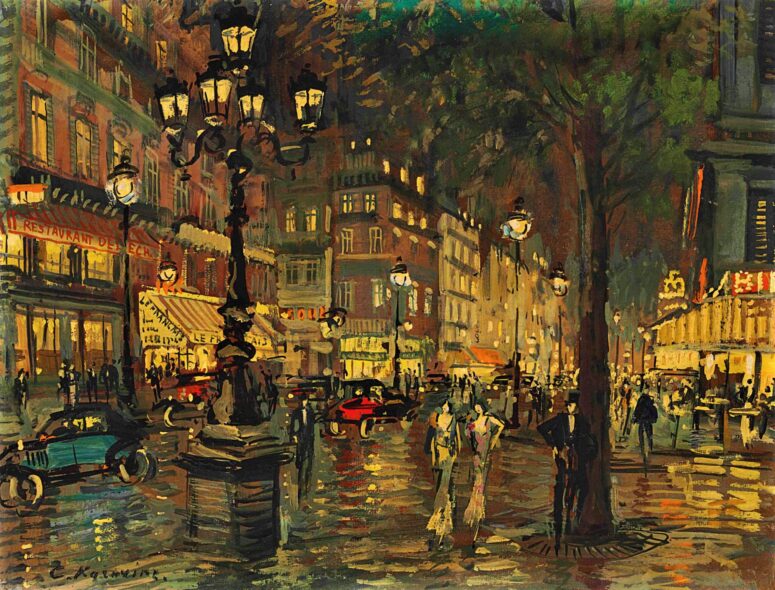 Paris by night - Konstantin Korovin