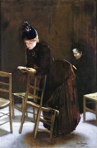 Femme en Priere - Jean Beraud