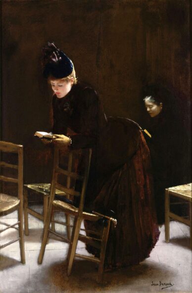 Femme en Priere - Jean Beraud
