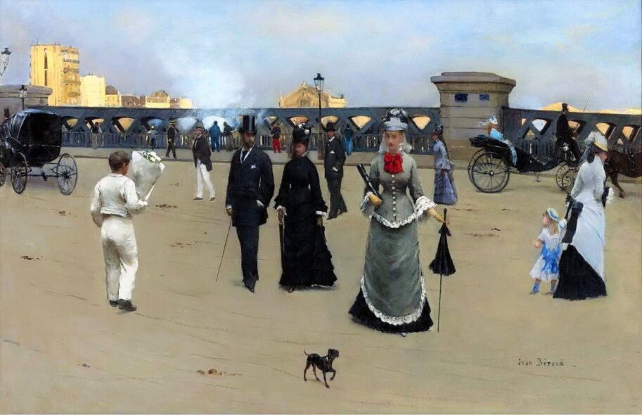 The Place And Pont De L'europe - Jean Beraud