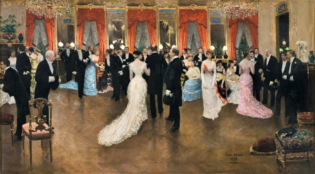 The soiree - Jean Beraud