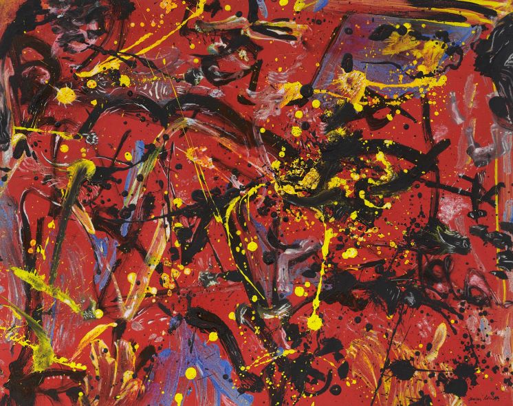 Red Composition - Jackson Pollock