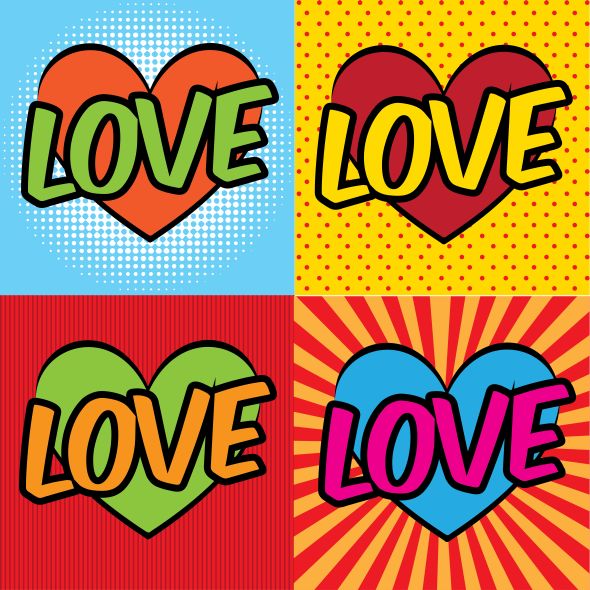 Love - Pop Art