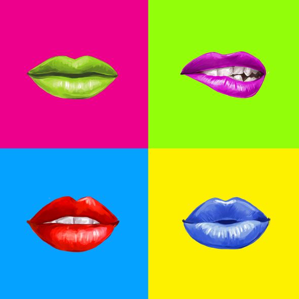 Lips - Pop Art