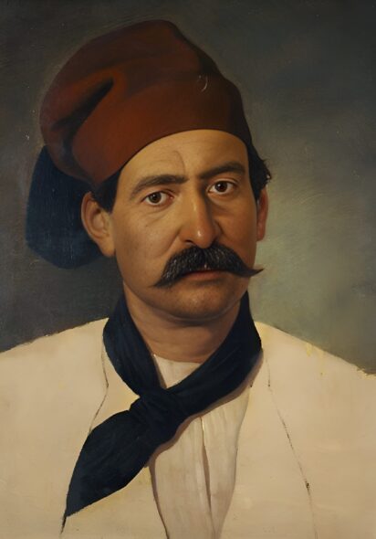 Προσωπογραφία ναυτικού αγωνιστή - Τσόκος Διονύσιος