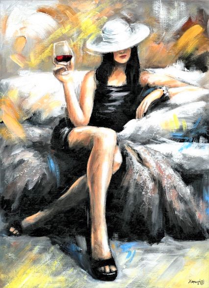 Woman in black – Χαραυγή