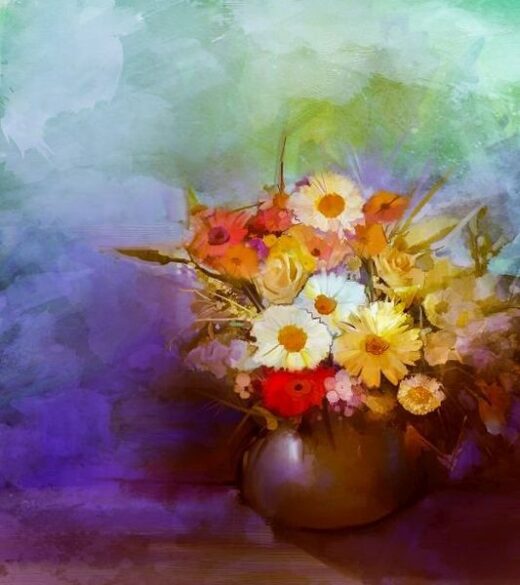 Spring flowers in a vase (03)