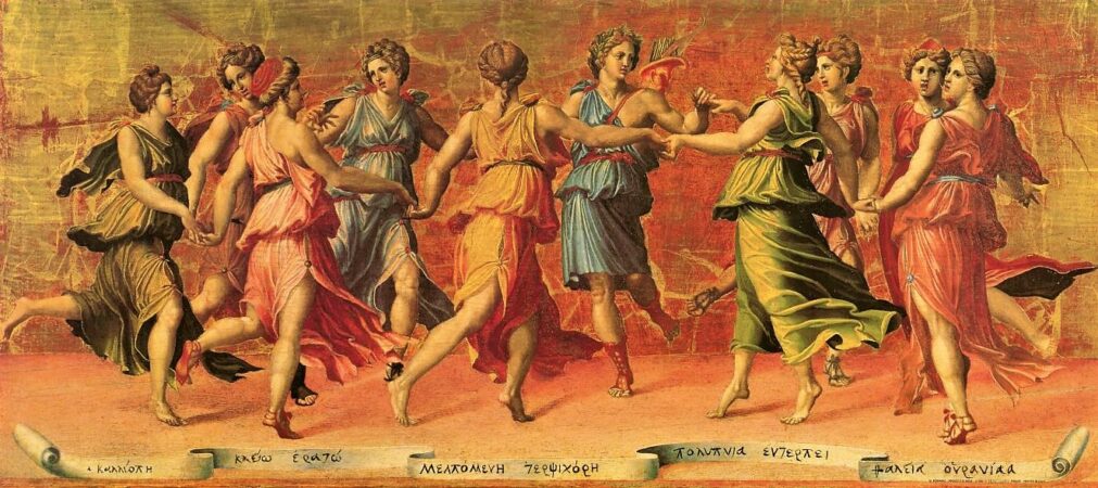 Apollo and the Muses - Giulio Romano