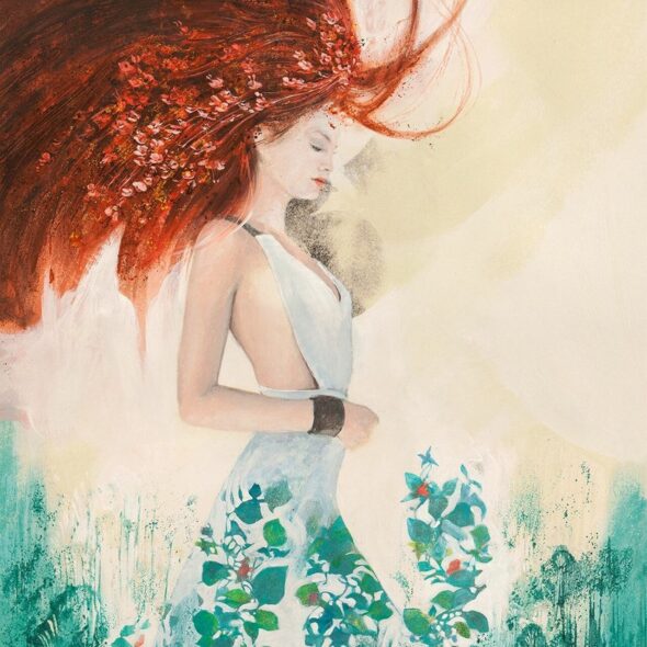 Πινακες Σε Καμβα Fairy Of Spring (Detail) – Erica Pagnoni