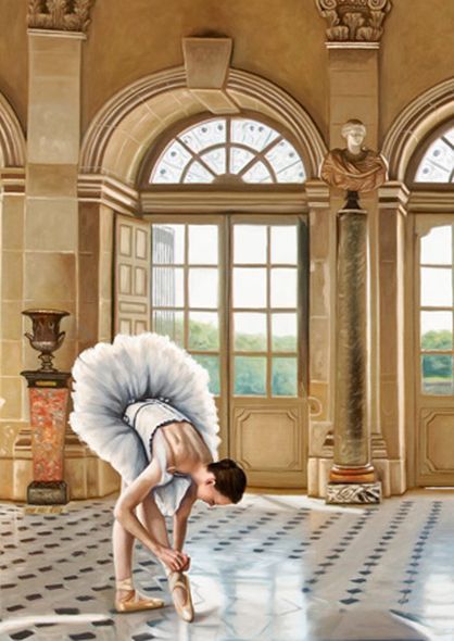 In the Grand Palace (01) (detail) - Pierre Benson